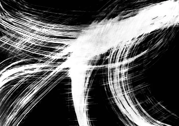 Гармонія Підйомної Сили Крил Птаха Стрічки Вітрі Абстрактна Графіка Прикраси — стокове фото