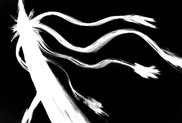 Totemin Rüzgarlarının Koruyucu Gücünün Ahengi Rüzgardaki Kurdele Soyut Grafiksel Meditasyon — Stok fotoğraf