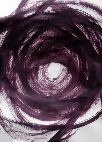 Soyut arkaplan - sanat. Kasırganın dönüşünün enerji karı. Üstesinden gelmek ve kendini dönüştürmek için güçlü bir aşama. Sınırlı bir palet kullanılır. Meditasyon