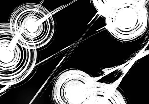 Soyut bir tarzda, üç dairenin paralel hareketi tasvir edilir. Meditasyon, enerji, kâr ve rahatlama için.