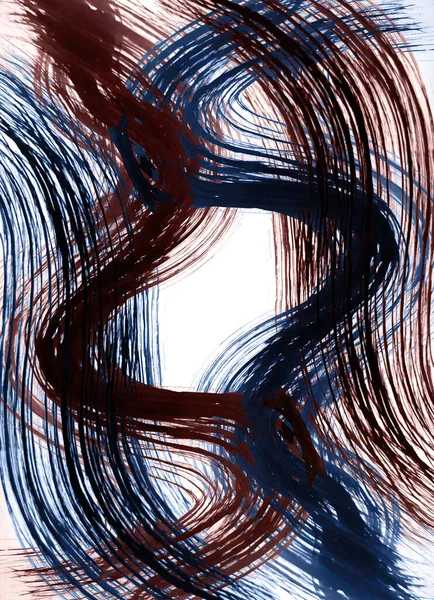 Draw a lot of wide lines. Human developing hair. A catalyst for action and incredible inspiration. Abstract background - art. Useful abstracts brain health, meditation, energy, profit.