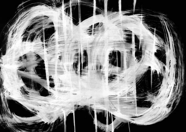 Вихор Кругового Руху Пензля Прямими Лініями Абстрактний Фон Мистецтво Буря — стокове фото