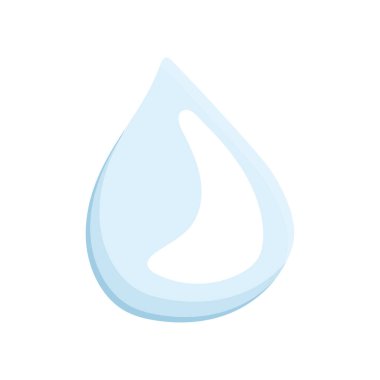 Su damlası vektör illüstrasyonu