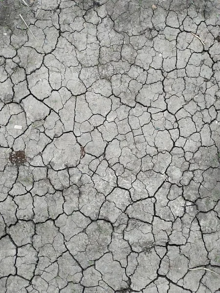 地面上的干土壤质地 — 图库照片