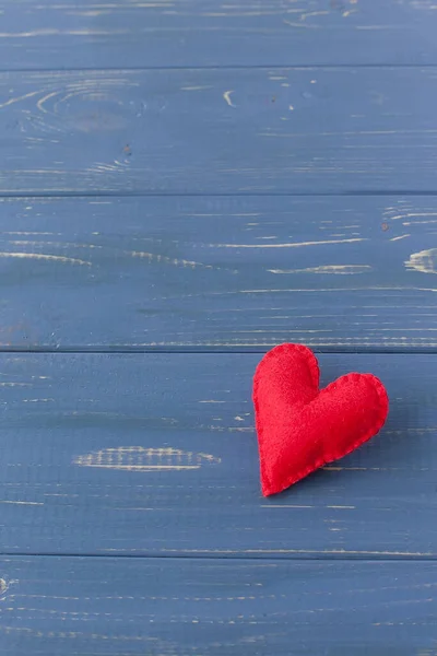 Heart Felt Blue Background — Stock Photo, Image