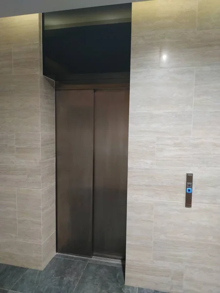 Elevator Doors Lobby Residential Complex — Stock Photo, Image