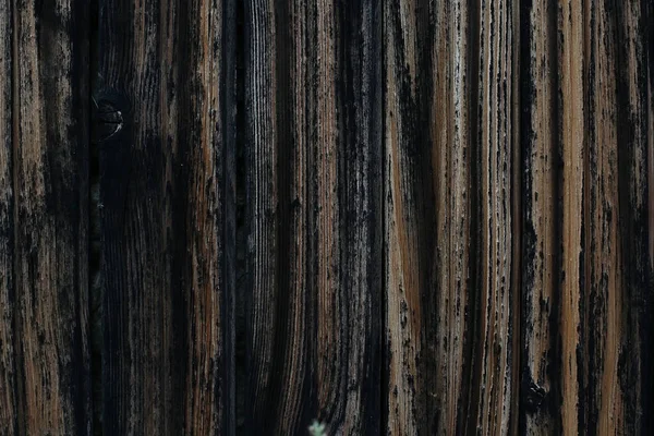 濃い木のテクスチャの背景デザイン 暗い色の古い木の板 — ストック写真