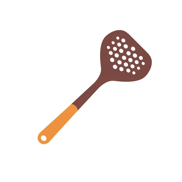 Spatule pour cuisine. Matière plastique. Illustration vectorielle — Image vectorielle