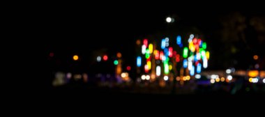 Bulanık ve Bokeh açık renk oluşturur