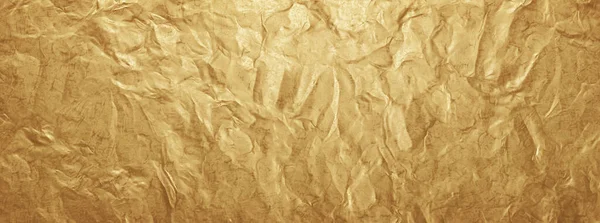 しわ金箔ラッパー背景バナー — ストック写真