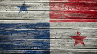 Tahtalara panama bayrağı boyanmış.