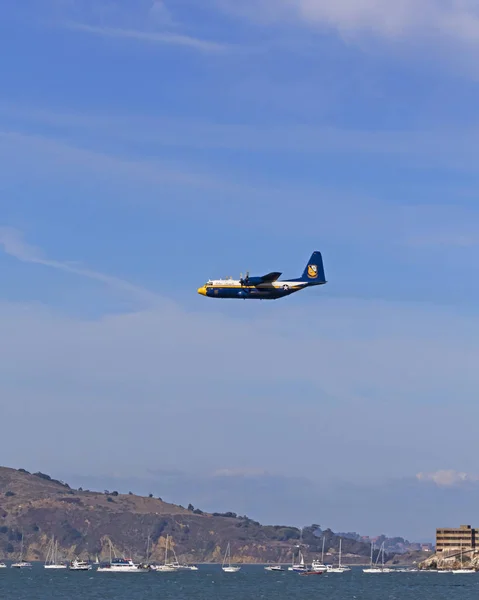 Avión Fat Albert 130 Volando Semana Flota San Francisco Octubre — Foto de Stock
