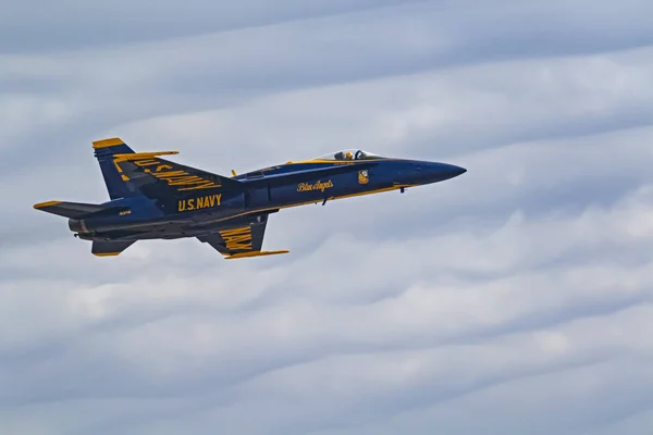 Avião Blue Angels Jatos Voando 2018 Miramar Air Show San — Fotografia de Stock