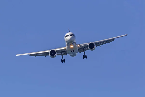 Αεροπλάνο Fedex 767 Τζάμπο Τζετ Στο Μεγάλη Pacific Air Show — Φωτογραφία Αρχείου