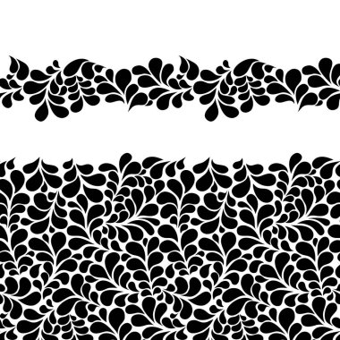 Su sınır yüzey vektör tasarımını düşürür. Kabarık bir dokusu var. Duvar kâğıdı, arkaplan, davetiye, ambalaj, tasarım projeleri, tekstil koleksiyonu