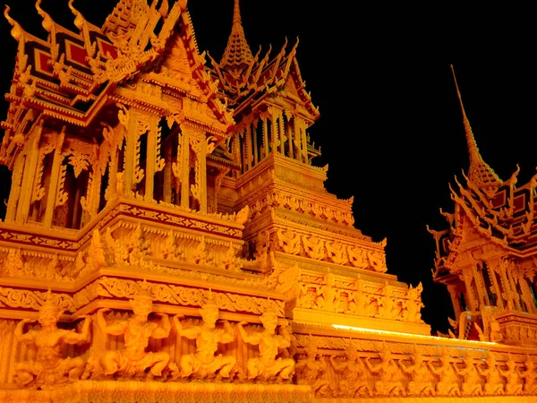 Thai Cultura Arte Vecchio Stile — Foto Stock