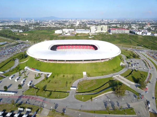Zapopan Mexikó 2019 Szeptember Chivas Stadion Légi Kilátása — Stock Fotó