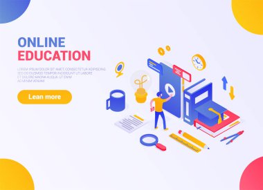 Çevrimiçi öğrenmenin ilginç bir konsepti. E-öğrenme.