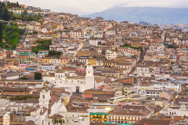 Veduta Del Centro Storico Quito Ecuador — Foto Stock