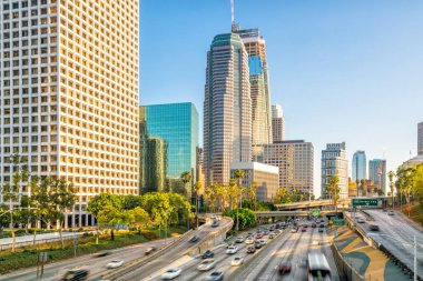 Downtown los angeles manzarası 