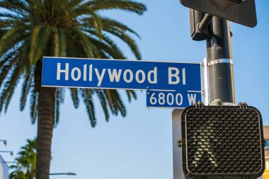 Los Angeles, Kaliforniya'da Hollywood işareti 
