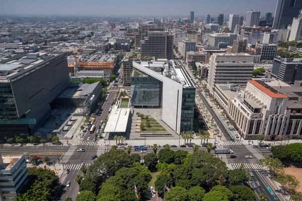 Downtown LA Los Angeles horizonte paisagem urbana Califórnia — Fotografia de Stock