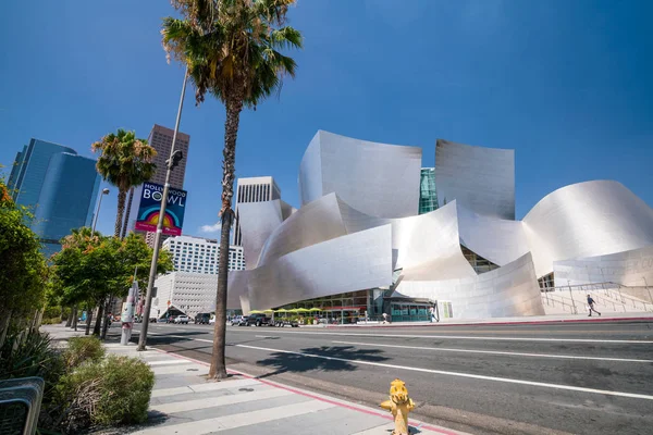 Walt Disney Concert hall  in LA — Stock Photo, Image