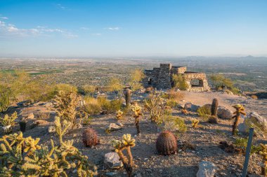 Şehir Merkezi Phoenix Arizona üst görünümü 