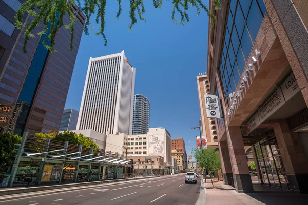 Ciudad capital del centro de Phoenix, Arizona — Foto de Stock