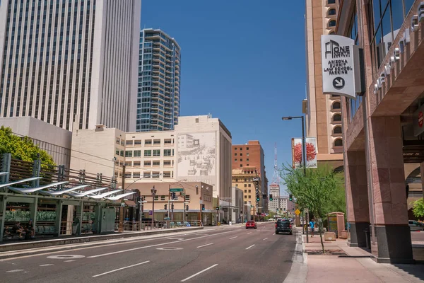 Ciudad capital del centro de Phoenix, Arizona — Foto de Stock