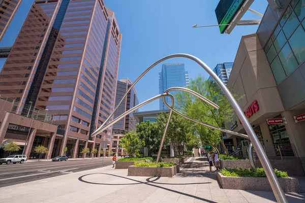 Ciudad capital del centro de Phoenix, Arizona — Foto de Stock