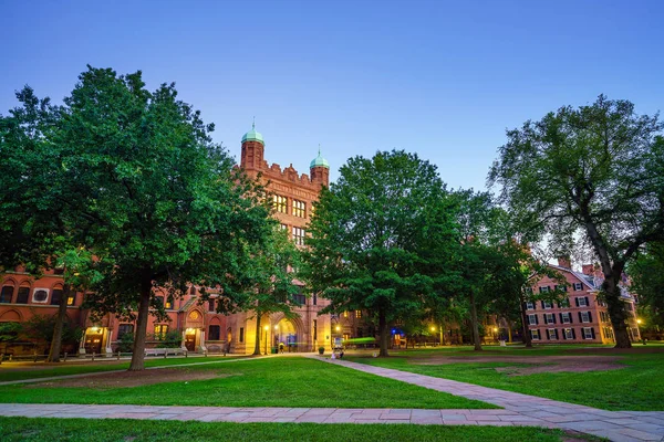 Downtown New Haven en Yale University — Stockfoto