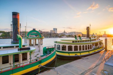 Savannah, Georgia 'nın Tarihi Bölgesi Rıhtımı