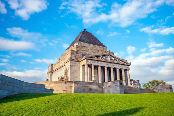 Santuario Conmemoración Primera Segunda Guerra Mundial Melbourne Australia — Foto de Stock