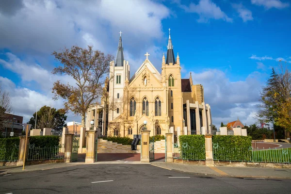 Szent Mária Katedrális Belvárosában Perth Ausztrália — Stock Fotó