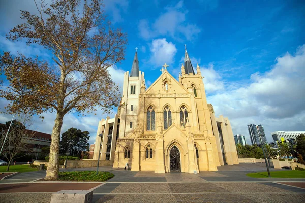 Mary Cathedral Downtown Perth Australia — Stock Photo, Image