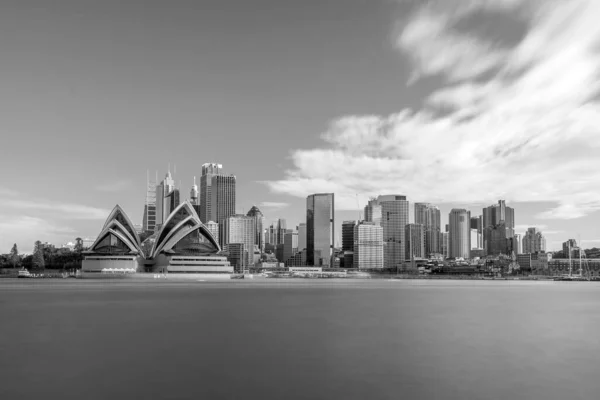 Centro Sydney Skyline Con Cielo Azul Australia — Foto de Stock