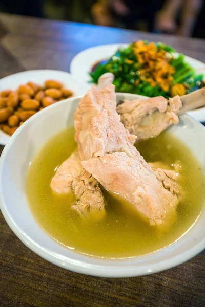 Set Singapore Bak Kut Teh Sides — Stock Photo, Image