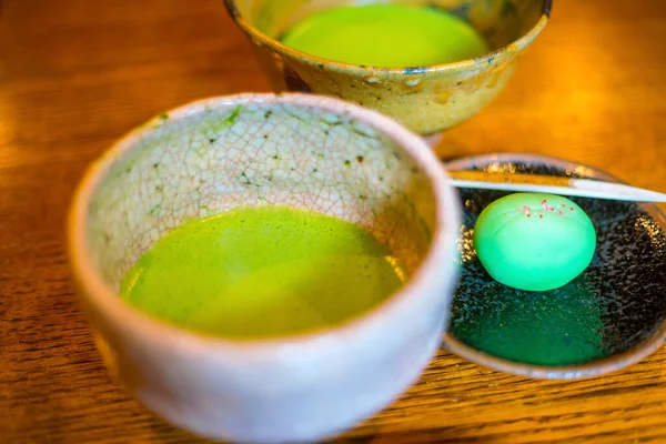 Traditionell Kyoto Stil Grönt Ett Japanskt Tehus — Stockfoto