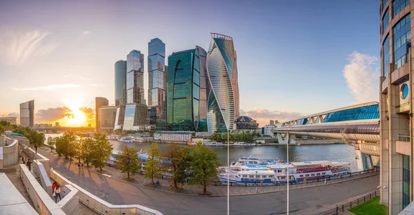 러시아의 모스크바 마천루 — 스톡 사진