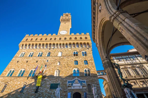 Florença Itália Oct Palazzo Vecchio Outubro 2017 Florença Itália Prefeitura — Fotografia de Stock