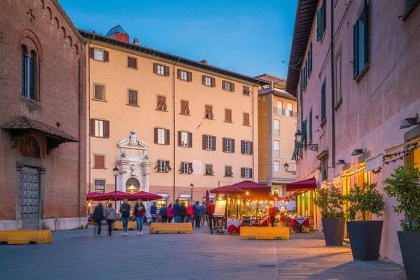 Pisa Italien Juli Restaurants Der Altstadt Von Pisa Juli 2012 — Stockfoto