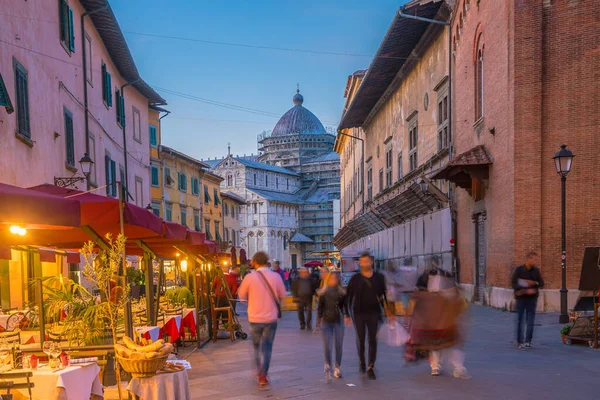 Pisa Ιταλια Ιουλιου Εστιατόρια Στην Παλιά Πόλη Της Πίζας Στις — Φωτογραφία Αρχείου