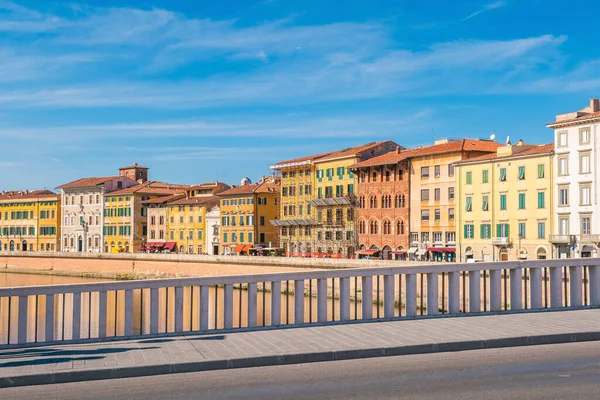 Skyline Cidade Pisa Rio Arno Itália — Fotografia de Stock