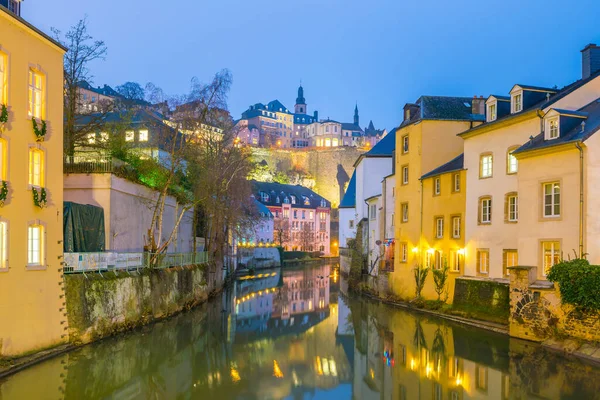 Skyline Old Town Luxembourg City Top View Luxembourg — Stock Photo, Image