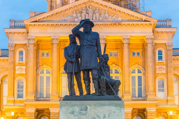 Capitolio Del Estado Des Moines Iowa — Foto de Stock