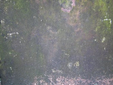 Eski pürüzlü yosun çatlamış tahta yüzey arka planı