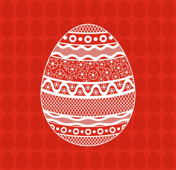 Easter Egg Ornaments — Stock Vector