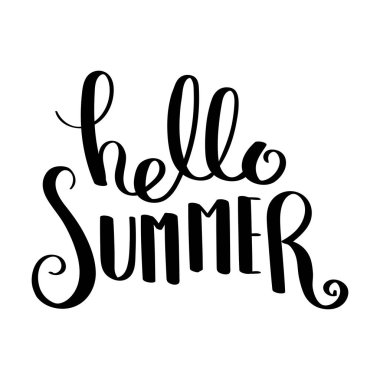 El yazısı hat teklif kartı veya poster. El fırça mürekkep yazı çekilmiş.