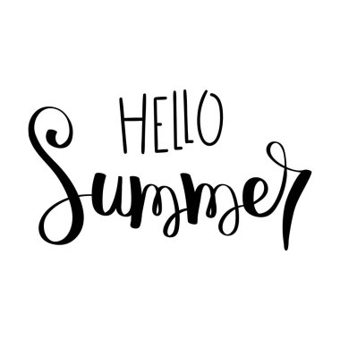 El yazısı hat teklif kartı veya poster. El fırça mürekkep yazı çekilmiş.